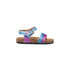 Sandali blu e rosa glitterati da bambina Le scarpe di Alice, Scarpe Bambini, SKU k283000328, Immagine 0